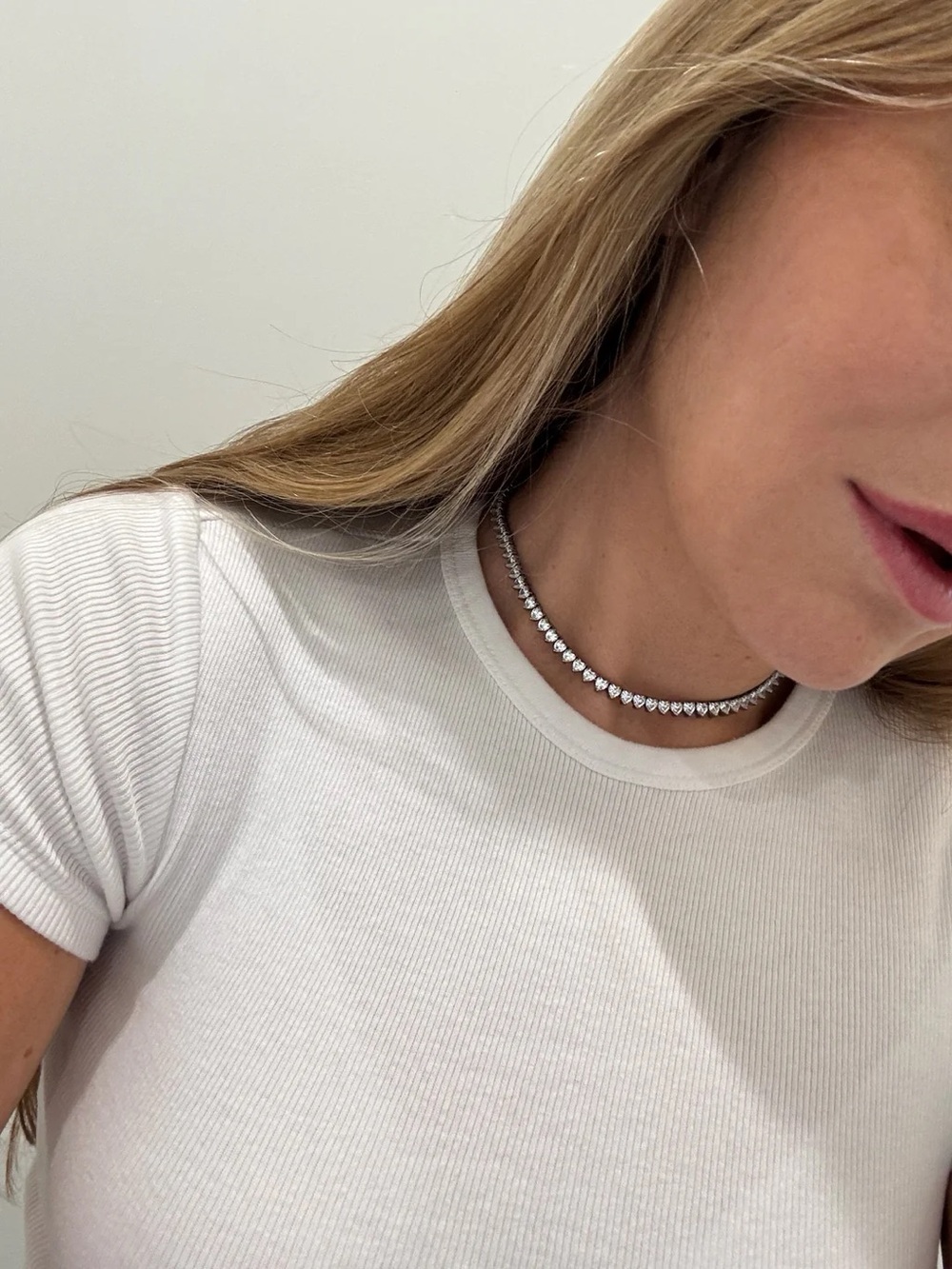 HRH Collection Flawless Tennis Necklace